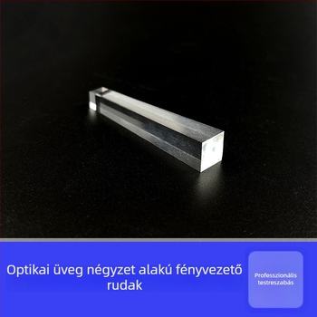 Színpadi világítás fényvezető prizmája K9 kvarc optikai üveg
