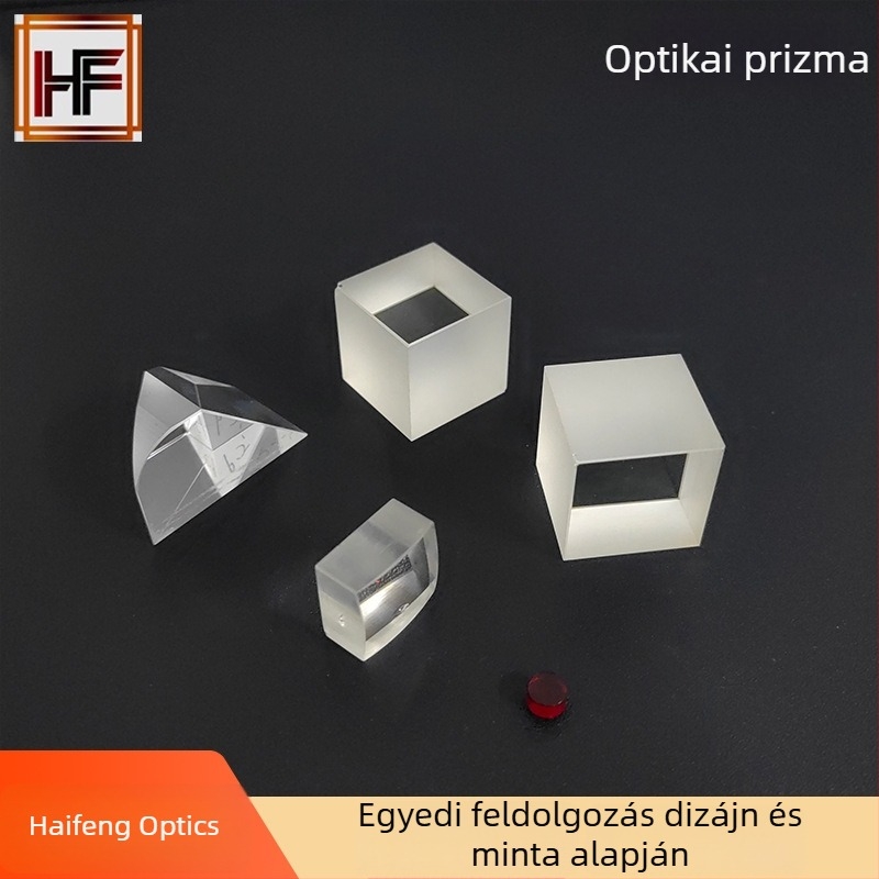 Magas precíziójú optikai rúd tükör, derékszögű visszaverő prisma, ipari látáslencse, aszférikus