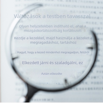 Kézben tartható 8×-os nagyítású nagyító félhold alakú nyílással, újságok olvasásához; idősek és gyerekek számára; ékszerek és térképek vizsgálatához