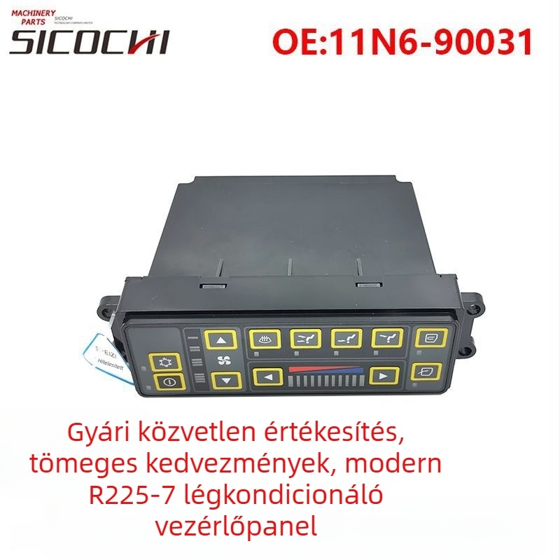 Hyundai R225-7 és 210LC-7 klíma panel – hőmérséklet-szabályozó/vezérlő 11N6-90031