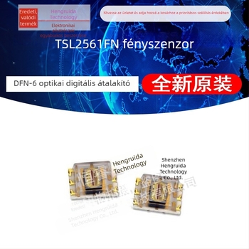 TSL2561FN világosság-szenzor, DFN-6 csomag, optikai-digitalis átalakító