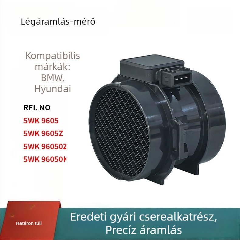 5wk9605 Autó légáramlás-szenzor mérő, 13621432356, BMW 0ZK28164-37100