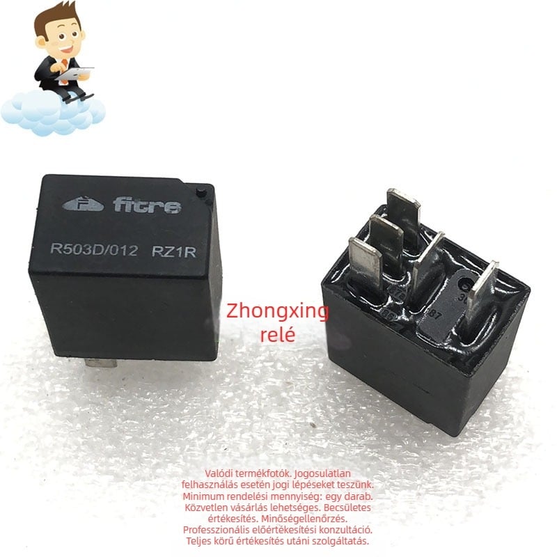 FITRE R503D/012 RZ1R, 5 tűs SPDT autó relé, 12V DC