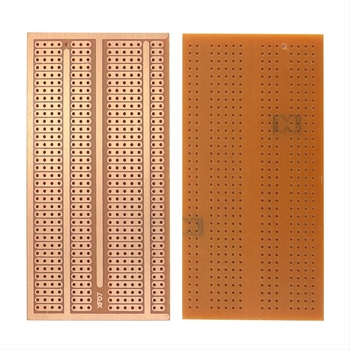 Perfboard 5x9.5 cm, egyoldalas rézbevonatú tábla prototípusokhoz