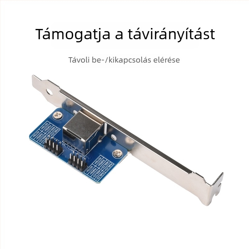 Raspberry Pihoz készült KVM távoli vezérlés PCIe adapterkártya ATX-modullal