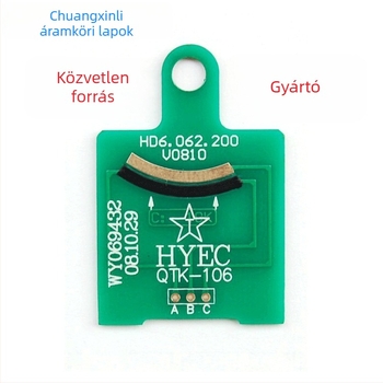 Kétoldalas FR-4 PCB karbonfilmes ellenállással és termosztorlemezzel, karbonolajos gyártási eljárás, tűzálló