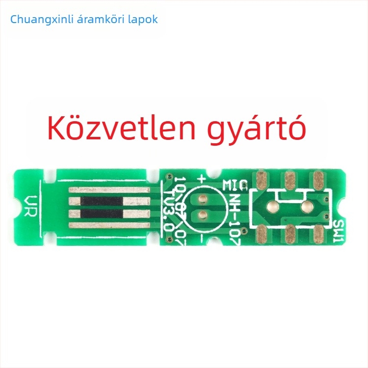 Kétoldalas FR-4 PCB karbonfilmes ellenállással és termosztorlemezzel, karbonolajos gyártási eljárás, tűzálló