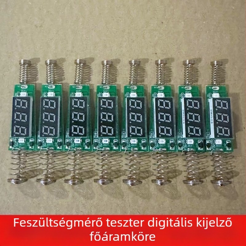 Digitális kijelzős feszültségteszter toll, univerzális 5V-120V elektromos és autójavításokhoz