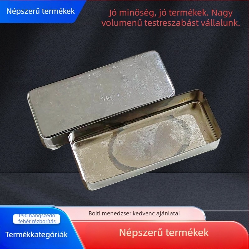 P90 elektromos gitárhangszedő fehér réz burkolattal