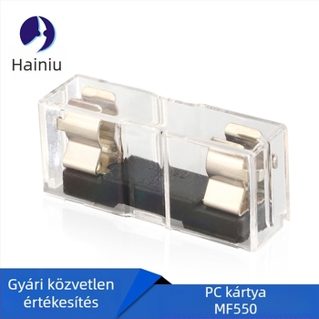 Manatee MF550 6x30 PCB biztosítótartó, túláramvédelmi áramkörhöz, max. 10 A