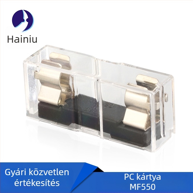 Manatee MF550 6x30 PCB biztosítótartó, túláramvédelmi áramkörhöz, max. 10 A