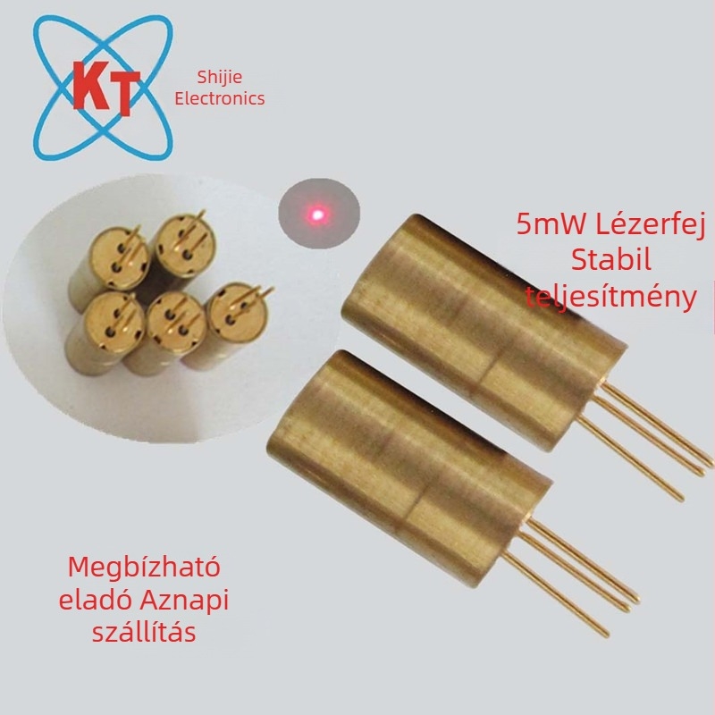 650 nm-es lézermodul, 5 mW-es lézerfej
