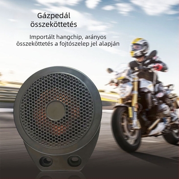 Elektromos gokart motorhang-szimulátor