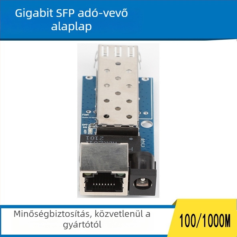 Mini Gigabit SFP optikai transzceiver PCBA alaplap LC csatlakozóval 1.25G