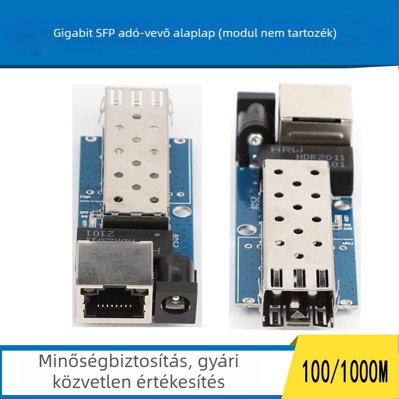 Mini Gigabit SFP optikai transzceiver PCBA alaplap LC csatlakozóval 1.25G