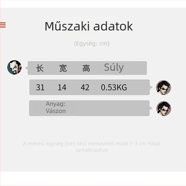 Nagy kapacitású hátizsák, uniszex, koreai stílusú divat, középiskolás diákok számára.