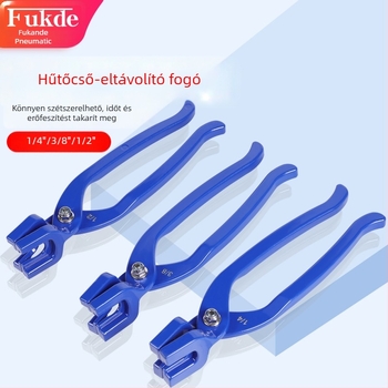Gépi hűtőcső szétszerelő fogó, univerzális rugalmas cső összeszerelő szerszám, olajcső szétszerelő fogó