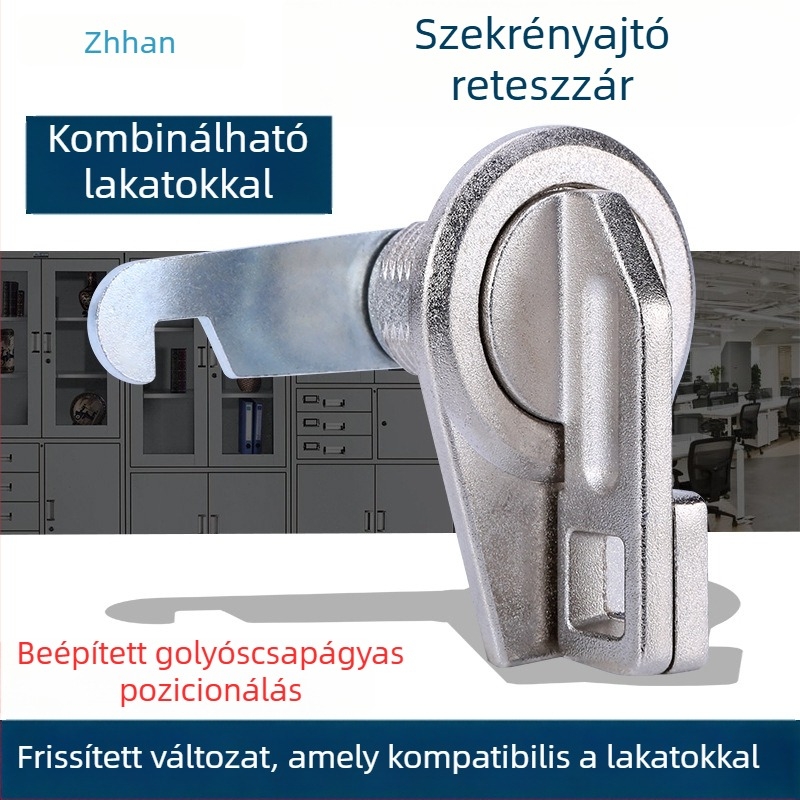 Zhan Han WT-744 Szekrényajtó zár – Mechanikus zár fa- és alumínium szekrényekhez