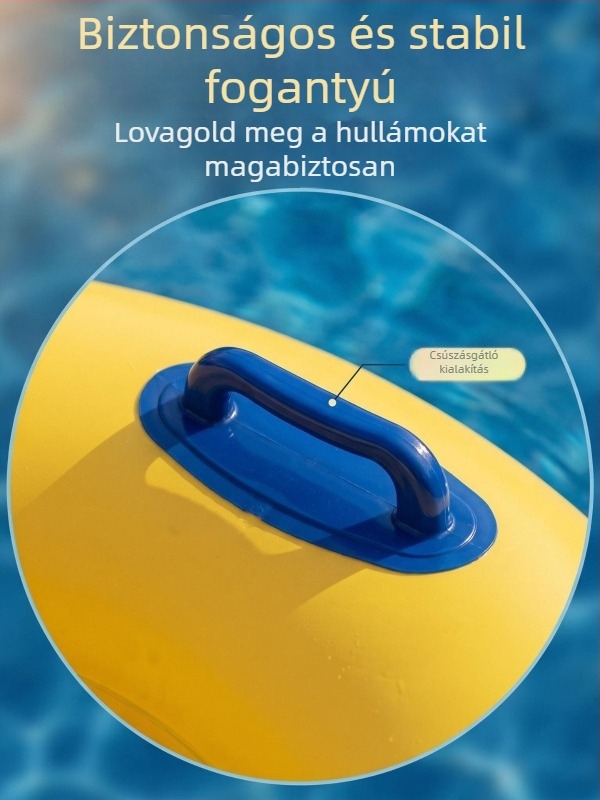 Felnőtt két személyes felfújható úszógumi vastag PVC-ből, 8-as alak