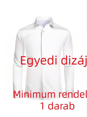 Uniszex hosszú ujjú kardigán felső 3D digitális nyomással, testreszabható