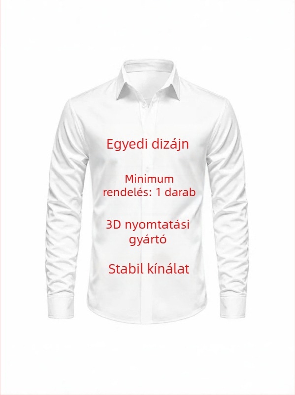 Uniszex hosszú ujjú kardigán felső 3D digitális nyomással, testreszabható