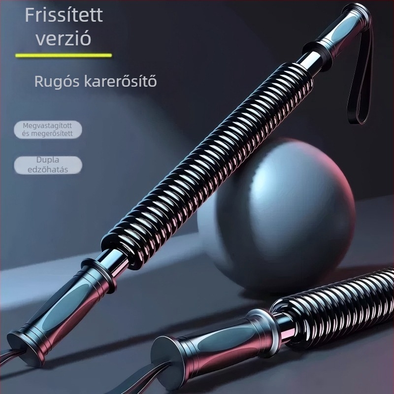 Vastagított rugós karerősítő férfiaknak, otthoni edzés a kar- és mellizmokra, kapaszkodó erősítő, multifunkcionális edzőeszköz