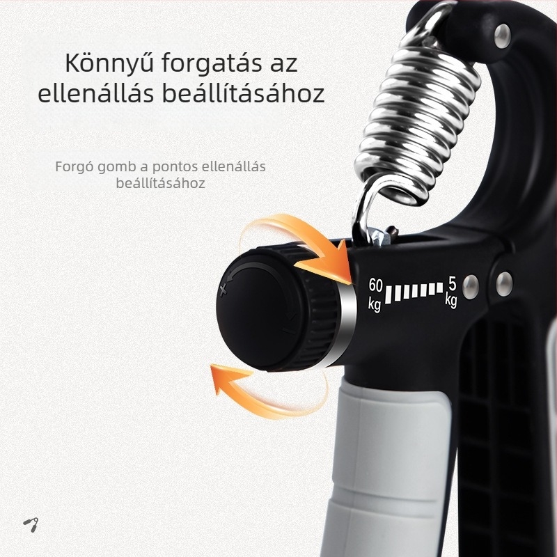 Férfiaknak szánt markolóerősítő edző, csukló- és karerő edzésére, hordozható és állítható, ujjtréner