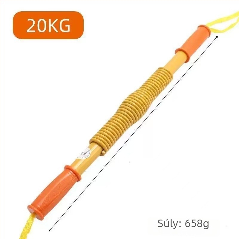 Arany színű rugós kar-erőkar, férfiak és nők számára, otthoni fitnesz eszköz, professzionális mellizom-edzés, mellkas tágítás 60 kg