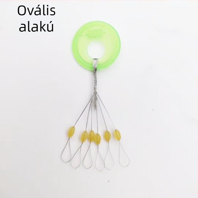 Szilikon űrgyöngyök, hengeres és olíva alakú, horgászathoz