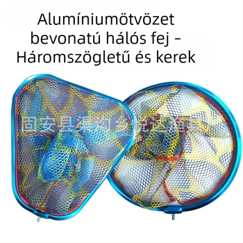 Hálófej horgászathoz alumíniumötvözet bevonattal