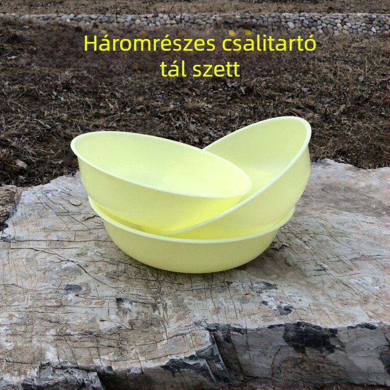 Három darabos csali tálkészlet: buborékos tál, élőcsali-tál és tapadásmentes csali tál; horgászkiegészítők.