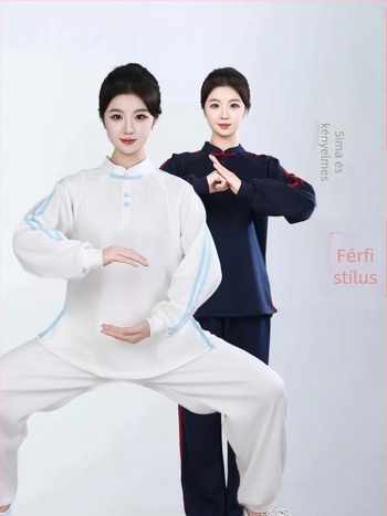 Tai Chi sportruha nőknek és férfiaknak, 2026 tavasz–ősz, új stílus gyakorlóruha