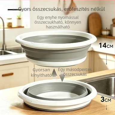 Hordozható összecsukható mosdó otthonra, utazáshoz, szabadtérre, kollégiumba és babáknak – többfunkciós összecsukható mosdó