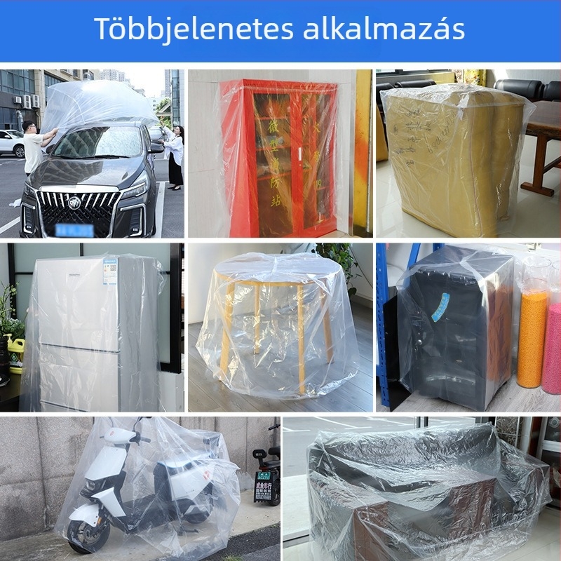 Vízálló, átlátszó porvédő burkolat kültéri mechanikai berendezésekhez