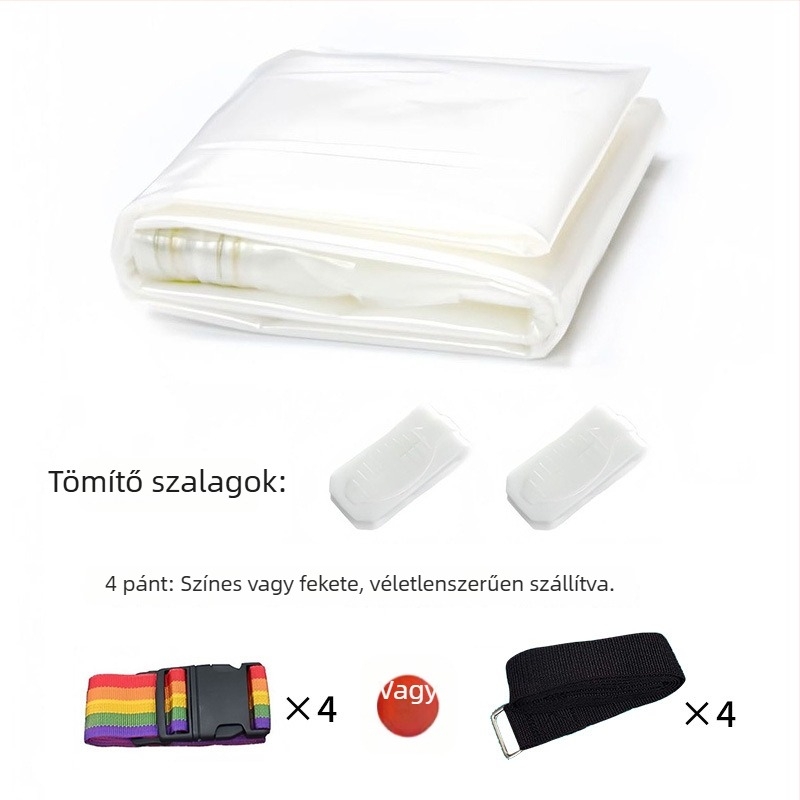 Habmatrac vákuumzsák, extra vastag, nagy méret, vákuumzár, latex matrac tömörítéséhez költözésnél és rendezéshez