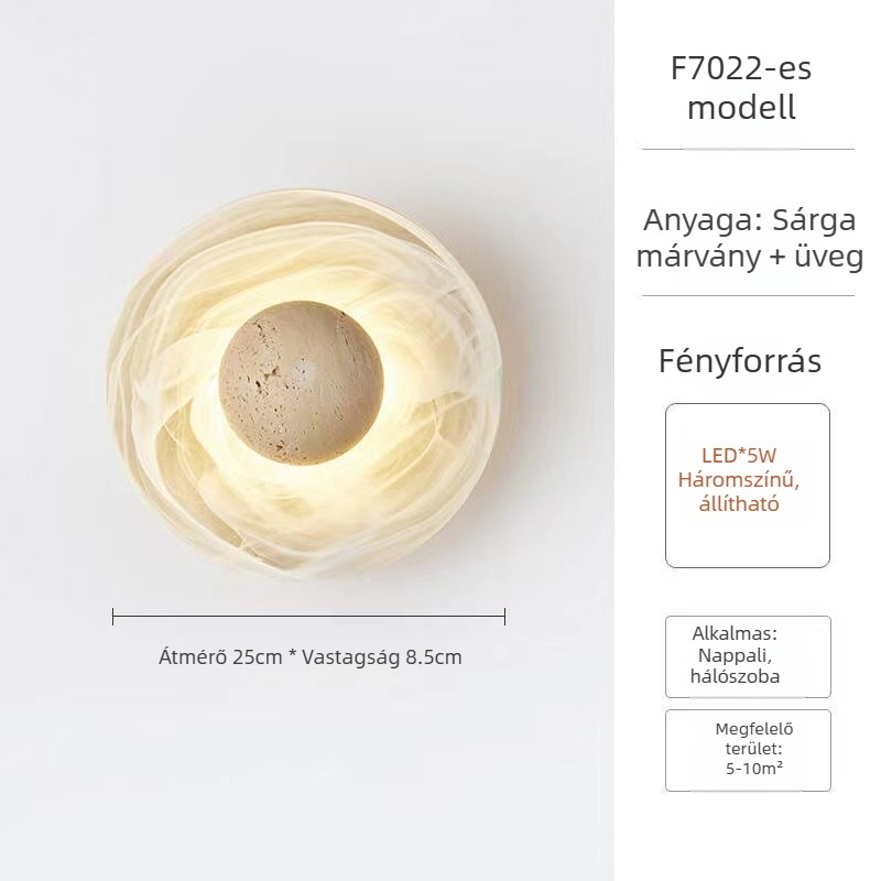 Francia stílusú vintage falikar a fő hálószobába, modern minimalista hangulattal a folyosóra és a nappaliba