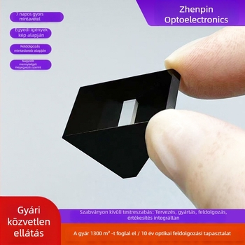 Optikai üveg ujjlenyomat-zár prismás lencse – ujjlenyomat modul lencséje központi ellenőrző rendszerhez