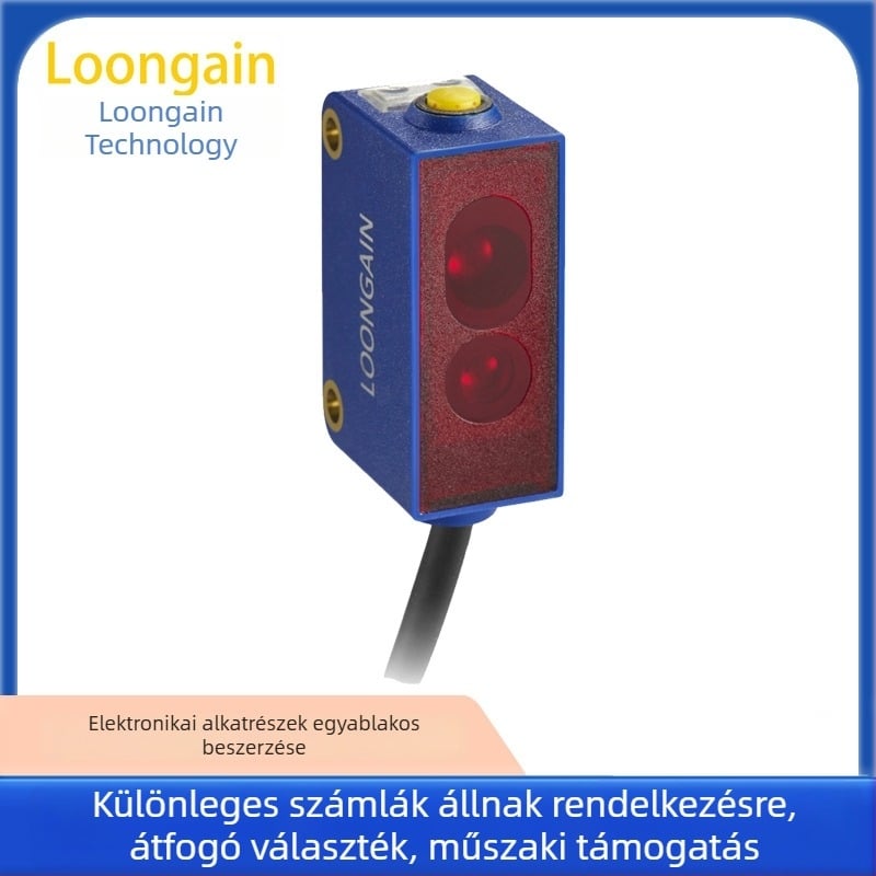 PU8L-B300N12 triangulációs optikai szenzor CMOS technológiával, könnyen használható