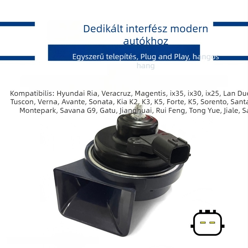 Hyundai snail horn modern modellekhez: Elantra, Sonata, ix35, Verna, Mingtu, Reina, Langdong