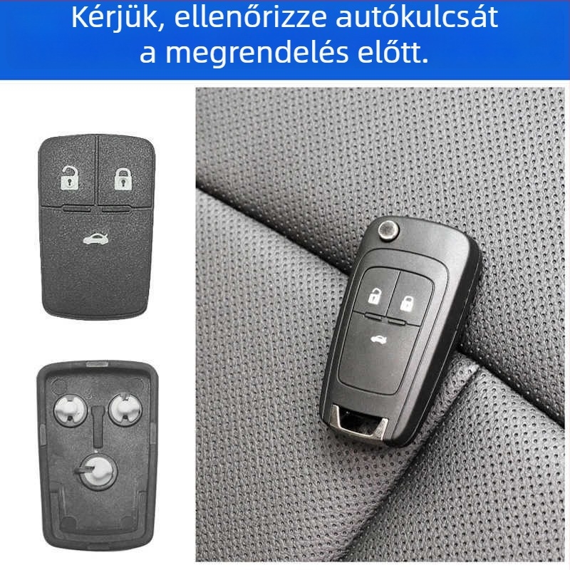 Buick Excelle távirányítós kulcsház (2015–2021), sérült gombok cseréje