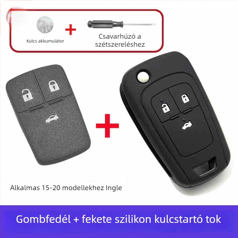 Buick Excelle távirányítós kulcsház (2015–2021), sérült gombok cseréje