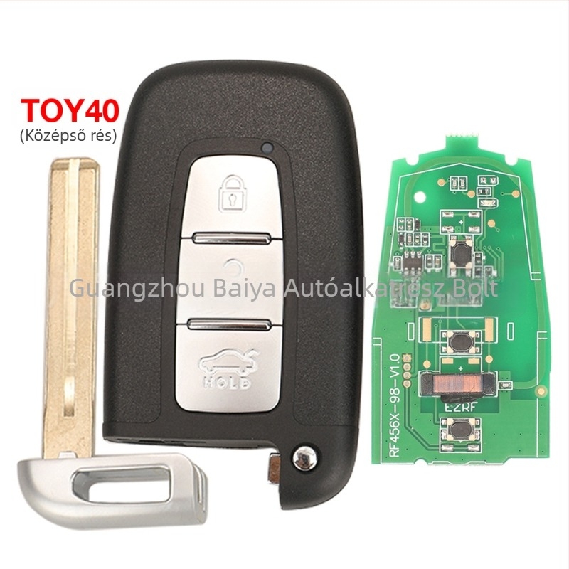 3 gombos távirányító kulcs Kia és Hyundai számára, 433 MHz, ID46 chip, SY5HMFNA04