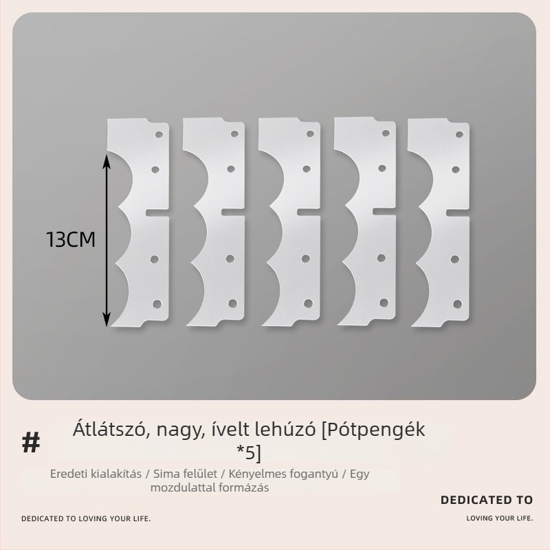 Cakoo krémpuha spatula rétegelt tortákhoz, átlátszó díszítő eszköz otthoni és professzionális sütéshez