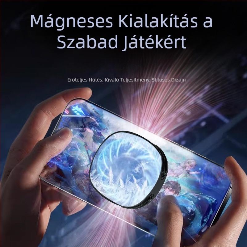 Mágneses félvezető telefonhűtő vízhűtéssel, hátsó rögzítő klipsz az overclockoláshoz
