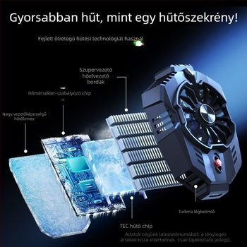 X20 okostelefon-hűtő félvezető hűtőklipsz e-sportokhoz