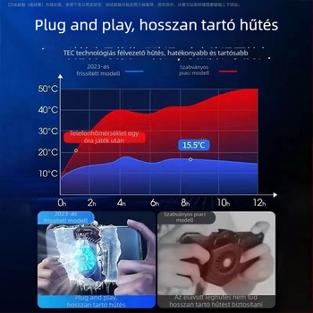 X20 okostelefon-hűtő félvezető hűtőklipsz e-sportokhoz