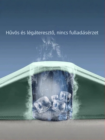 Férfi gyorsan száradó Ice Silk hálószövetes rövid ujjú póló futáshoz és edzéshez