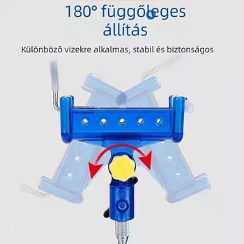 Önzáró horgászbot tartó, multifunkcionális, állítható talajállvány kézi és tengeri horgászathoz