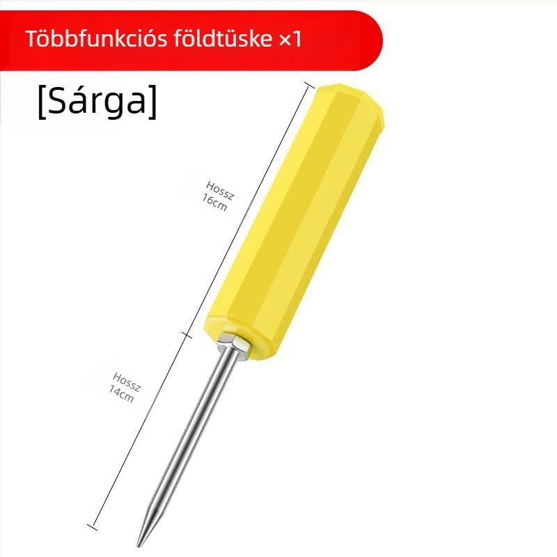 Menda tengeri horgászbot tartó földbe szúrható talppal