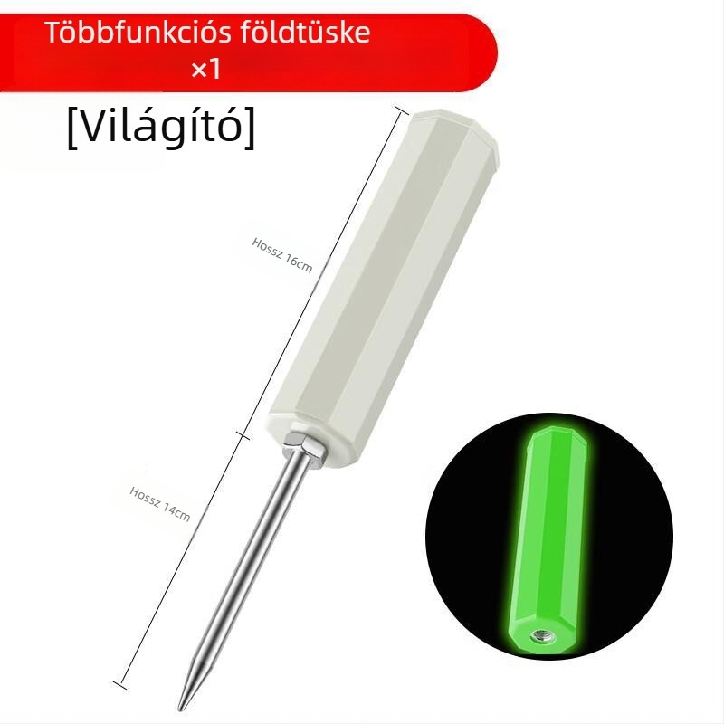 Menda tengeri horgászbot tartó földbe szúrható talppal